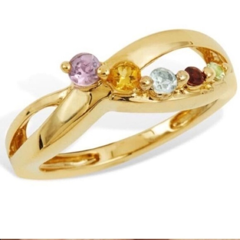 14 Gold Plated Sterling Silver Ring